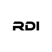 rdi Brief Logo Design, Inspiration zum ein einzigartig Identität. modern Eleganz und kreativ Design. Wasserzeichen Ihre Erfolg mit das auffällig diese Logo. vektor