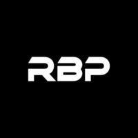 rbp Brief Logo Design, Inspiration zum ein einzigartig Identität. modern Eleganz und kreativ Design. Wasserzeichen Ihre Erfolg mit das auffällig diese Logo. vektor