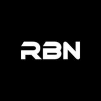 rbn Brief Logo Design, Inspiration zum ein einzigartig Identität. modern Eleganz und kreativ Design. Wasserzeichen Ihre Erfolg mit das auffällig diese Logo. vektor