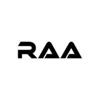 Raa Brief Logo Design, Inspiration zum ein einzigartig Identität. modern Eleganz und kreativ Design. Wasserzeichen Ihre Erfolg mit das auffällig diese Logo. vektor