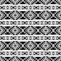 aztekisch und navajo Stammes- nahtlos Vektor Textur. ethnisch Streifen Stil. geometrisch abstrakt Muster. schwarz und Weiß Farben. Design zum Stoff, Textil, Ornament, Kleidung, Hintergrund, Verpackung, Batik.