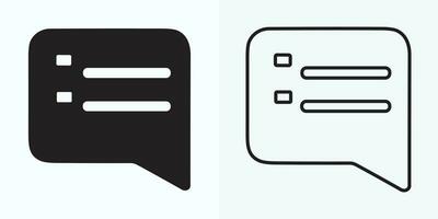 SMS Linie Symbol, Botschaft Gliederung und solide Vektor Logo, linear Piktogramm isoliert auf Weiss, Pixel perfekt Illustration