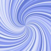 wirbelnd radial Blau Hintergrund Wendel Drehung Strahlen vektor