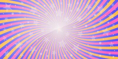 virvlande radiell bakgrund helix rotation strålar med prickar vektor