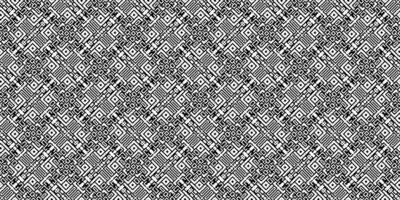 svartvit geometrisk rutnät pixel konst bakgrund modern svart och vit abstrakt mosaik- textur vektor