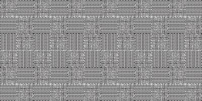 svartvit geometrisk rutnät pixel konst bakgrund modern svart och vit abstrakt mosaik- textur vektor