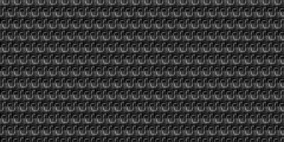 einfarbig geometrisch Gitter Pixel Kunst Stil Hintergrund modern schwarz und Weiß abstrakt Mosaik Textur vektor