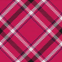 sömlös mönster av skott tartan pläd. repeterbar bakgrund med kolla upp tyg textur. vektor bakgrund randig textil- skriva ut.