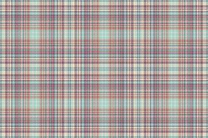 Stoff prüfen Plaid von nahtlos Tartan Hintergrund mit ein Vektor Textil- Muster Textur.