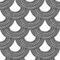 geometrisch Ringe nahtlos Muster Hintergrund vektor