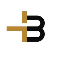 Brief b Logo Design. kreativ Initiale Brief b Logo Design vektor