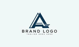 Brief ein Logo Design Vektor Vorlage Design zum Marke.
