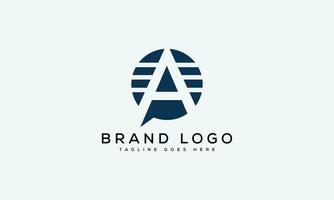 Brief ein Logo Design Vektor Vorlage Design zum Marke.