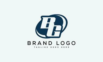 Brief bg Logo Design Vektor Vorlage Design zum Marke