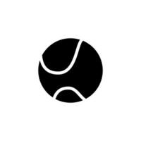 Tennis Ball Symbol Design Vektor