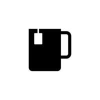 Tee Tasse Symbol Design Vektor