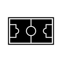 Fußball Feld Symbol Vektor Vorlage