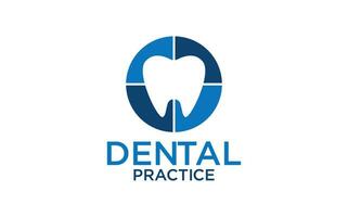 Dental trainieren Vektor Logo Design. Zahnarzt Logo