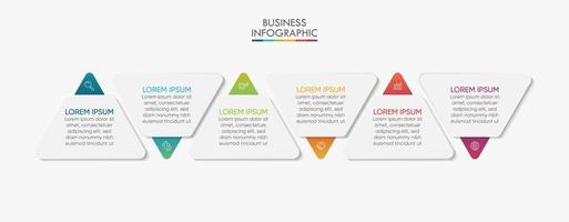 Business-Infografik-Hintergrundvorlage vektor