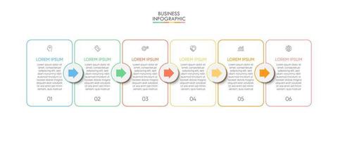 Business-Infografik-Hintergrundvorlage vektor