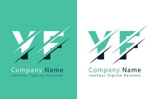 yf Brief Logo Vektor Design Vorlage Elemente