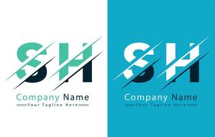 Sch Brief Logo Design Konzept. Vektor Logo Illustration