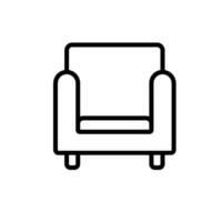 Sofa Symbol Design Vektor