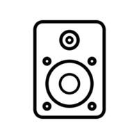 högtalare ikon design vektor mall