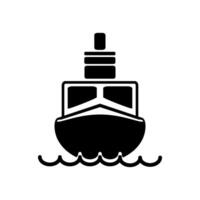 fartyg ikon design vektor mall