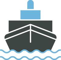 Schiff Symbol Vektor Bild. geeignet zum Handy, Mobiltelefon Apps, Netz Apps und drucken Medien.