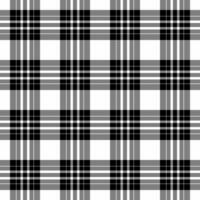 Hintergrund Textil- Muster von nahtlos Vektor prüfen mit ein Tartan Plaid Textur Stoff.