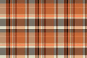 Muster Hintergrund Vektor von Textur Textil- nahtlos mit ein Tartan Plaid Stoff überprüfen.