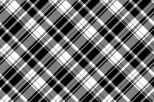 Hintergrund prüfen Textil- von Textur Plaid Muster mit ein Stoff Tartan Vektor nahtlos.