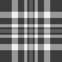 nahtlos Textur prüfen von Textil- Tartan Plaid mit ein Stoff Vektor Hintergrund Muster.