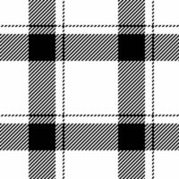nahtlos Stoff prüfen von Textil- Muster Textur mit ein Plaid Tartan Hintergrund Vektor. vektor