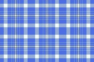 nahtlos Plaid Muster von Vektor prüfen Stoff mit ein Tartan Textur Hintergrund Textil.