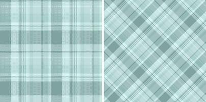 Muster Textil- Vektor von Plaid Hintergrund nahtlos mit ein Stoff Tartan Textur überprüfen.