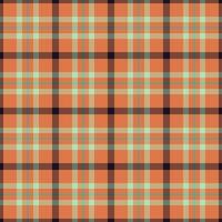 Plaid Hintergrund Stoff von prüfen nahtlos Textil- mit ein Textur Muster Tartan Vektor. vektor