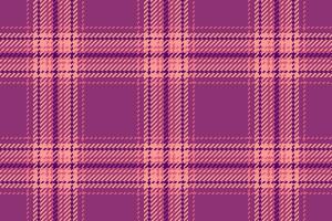 Plaid prüfen Textil- von nahtlos Stoff Muster mit ein Textur Tartan Hintergrund Vektor. vektor