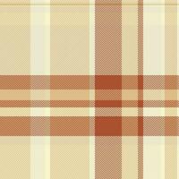 prüfen Vektor Hintergrund von Textur nahtlos Plaid mit ein Tartan Textil- Muster Stoff.