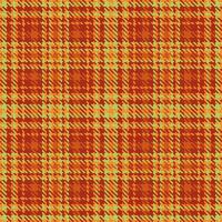 textur tyg vektor av pläd bakgrund textil- med en kolla upp mönster sömlös tartan.