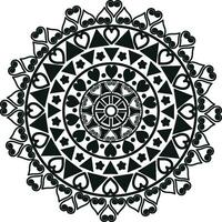 Mandala Muster Design vektor