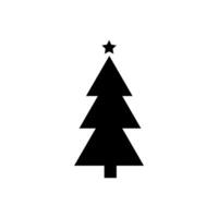 Weihnachten Baum Vektor Symbol. Neu Jahr Illustration unterzeichnen. Winter Symbol.