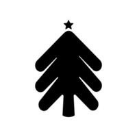 Weihnachten Baum Vektor Symbol. Neu Jahr Illustration unterzeichnen. Winter Symbol.