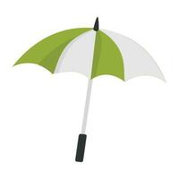 platt illustration av paraply vektor ikon för webb och appar