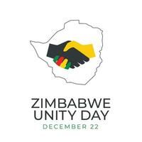 Zimbabwe Einheit Tag Fett gedruckt Vektor Vorlage feiern National Harmonie. engagieren Publikum mit diese beschwingt Design, perfekt zum Einheit thematisch Projekte.
