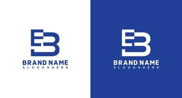 Brief eb Logo Design Vorlage. diese Logo Übernehmen mit abstrakt Schrift im das kreativ Weg. eb Brief Logo Design vektor