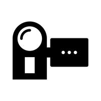 handy cam vector icon