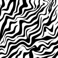 zebra Ränder svart vit textur mönster vektor illustration