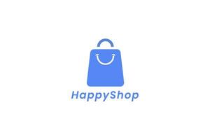 Shopping-Logo-Vektor-Symbol-Illustration vektor